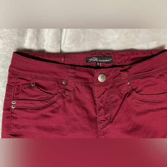 2/$20 Burgundy Jeans Size 6 - Picture 1 of 7